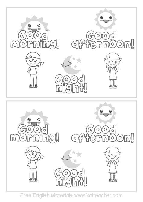 Download Good Morning Afternoon Evening Night Greeting Teach English To Kids, Morning Activities, English Activities For Kids, English Worksheet, English Worksheets For Kids, Kids English, English For Kids, English Classroom, English Language Teaching