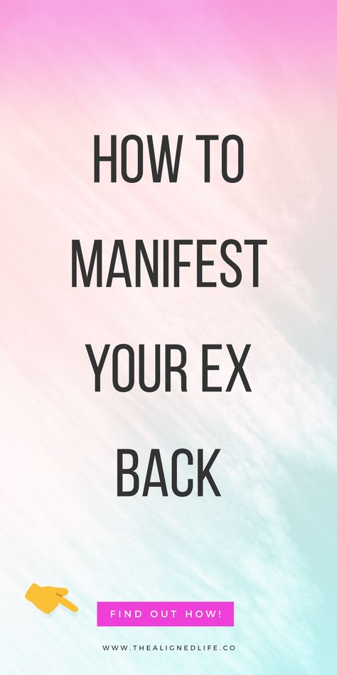 Just had a break up? Want to manifest your ex back? You just might be able to if you follow these manifestation tips! | thealignedlife.co | law of attraction, manifest love, relationships, how to manifest, manifest specific person |#thealignedlife #manifestation #specificperson #manifestlove Manifest Your Ex Back, Does He Like You, Mystery Of Love, Hero Instinct, Boyfriend Ignoring, Romantic Landscape, Manifestation Miracle, Trust You, Vibrational Energy