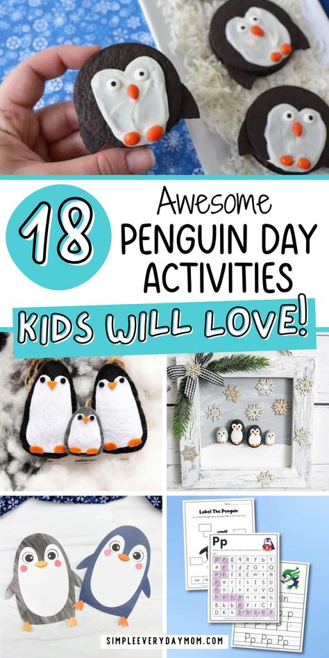 Penguin Day is all about shining a spotlight on our tuxedo-clad friends. With these kids craft creations and fun kids projects, your little ones will be penguin pros before you can say “18 Penguin Day activities for kids“! This list is brimming with irresistibly cute penguin crafts and tasty treats to make your Penguin Day prep a breeze. From penguin paper plate crafts to Penguin Printable worksheets. Cotton Ball Penguin, Penguin Art For Kids, Penguin Headband, Diy Penguin Crafts, Penguin Worksheets, Penguin Printable, Winter Animal Crafts, Zoo Crafts, Penguin Activities