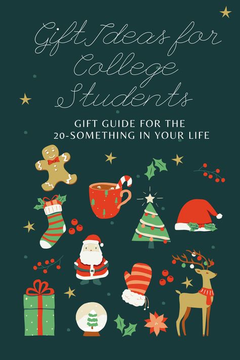 Gift guide for 20 year olds | gifts for new grads | college girl gift ideas | college guy gift ideas 22 Year Old Christmas Gifts, Gifts For 20 Year Old Guy, Guy Gift Ideas, Christmas Gifts For Students, College Guy Gifts, Gifts For College Students, Girl Gift Ideas, College Girl Gifts, Swap Gifts