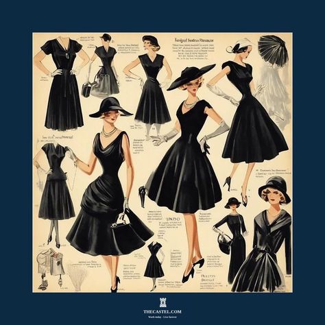 Welcome, fashionistas, to a journey through the enchanting world of the little black dress! 🌟 Did you know that Coco Chanel revolutionised fashion in the 1920s by declaring that every woman should own a simple, elegant black dress? 🎩💼 Since then, the LBD has become an icon of timeless style and sophistication, gracing silver screens and red carpets alike. 🎬💃 From Audrey Hepburn’s iconic look in “Breakfast at Tiffany’s” to Marilyn Monroe’s timeless allure, the LBD has captured hearts and... Breakfast At Tiffany's Outfits, Coco Chanel Little Black Dress, Coco Chanel 1920s, Audrey Hepburn Black Dress, Fashion In The 1920s, Breakfast At Tiffany's Aesthetic, Chanel Style Outfits, Chanel Little Black Dress, 1920s Outfit