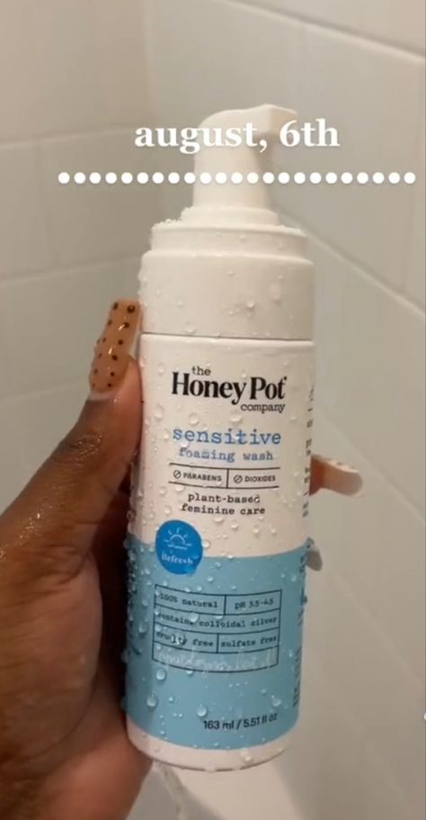 Acne Body Wash, Feminine Health, Body Hygiene, Shower Skin Care, Feminine Hygiene, Aesthetic Things, Body Care Routine, Glow Up Tips, Honey Pot