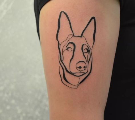 Malinois Tattoo Ideas, Belgian Malinois Tattoo, Malinois Tattoo, German Shepherd Tattoo Ideas, German Shepherd Tattoo, Fire Tattoo, Belgian Shepherd, Dog Coloring Page, Tattoo Style Drawings