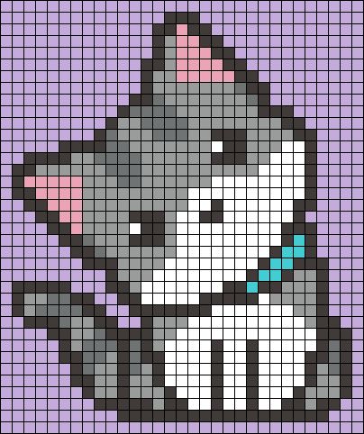 Alpha pattern #61824 | BraceletBook Tiny Cat Pixel Art, Gato Pixel Art, Petit Pixel Art, Pixel Art Chat, Pixel Art Simples, Pixel Animals, Pixel Art Cat, Pola Jaring, Cat Pixel Art