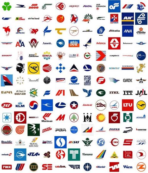 Global airlines logos for aspiring youth to flying careers. #airlines #logos #pilots #cabincrew #flightattendant #flying #aviation Airplane Logo, Logo Quiz Answers, Aviation Logo, Airlines Branding, Logo Quiz, Airline Logo, Best Airlines, Passenger Aircraft, Text Logo Design