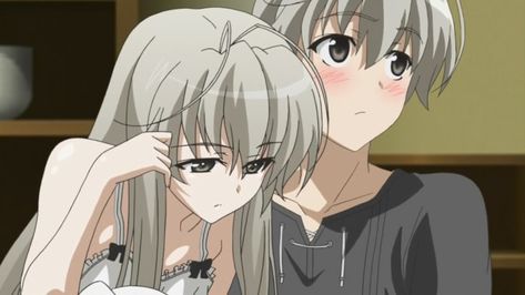 Mnemosyne Anime, Yosuga No Sora, Complicated Love, Anime Reviews, Anime Meme, Anime Kiss, All Anime, Cute Anime Couples, Anime Love