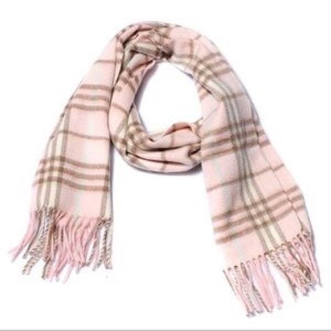 Winter Scarf Fashion, Burberry Pink, Scottish Countryside, Cute Scarfs, Burberry Scarf, Checked Scarf, Burberry Accessories, Pink Scarves, Spring Water