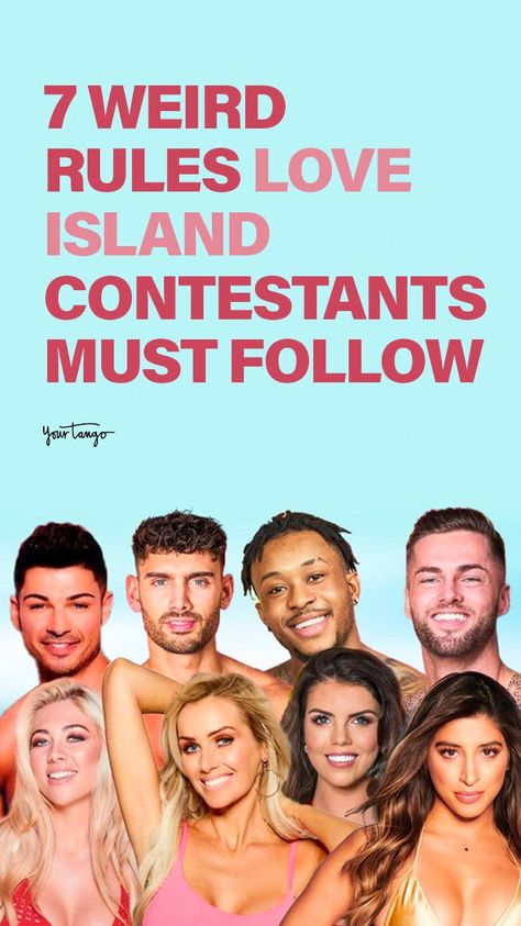 Are the rules are for the contestants on 'Love Island' strict or lax? Past contestants who have either won, or been been voted off, have revealed in interviews that there are some weird rules that the 'Love Island' producers make all of the islanders follow. Love Island Poster, Rob From Love Island Usa, Love Island Challenges, Love Island 2022, Love Island Uk Season 10, Love Island Contestants, Island Movies, Love Island Memes Funny, Love Island Usa