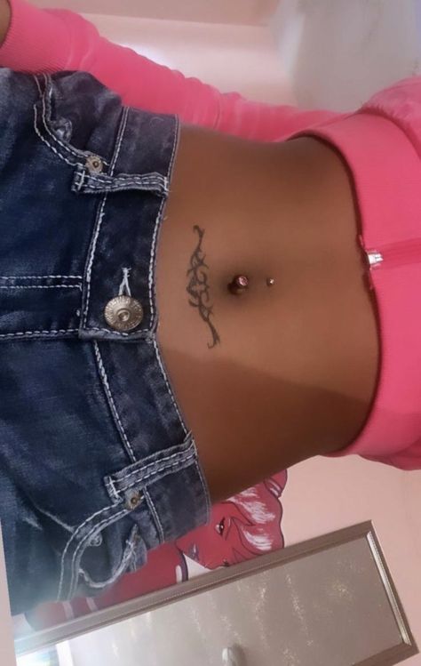 Cute Piercing, Belly Button Tattoo, Bellybutton Piercings, Belly Piercing Jewelry, Piercings For Girls, Cute Piercings, Navel Piercing, Belly Piercing, Accessories Packing