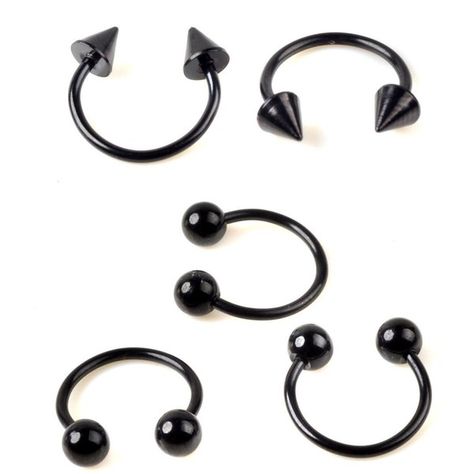 Shuning Horseshoe Spike Ball Eyebrow Lip Nose Rings Piercing Stainless... ($6.59) ❤ liked on Polyvore Spike Jewelry, Spike Ball, Eyebrow Piercing Jewelry, Piercings Earrings, Spiked Jewelry, Lip Jewelry, Kohls Jewelry, Ball Jewelry, Piercing Kit