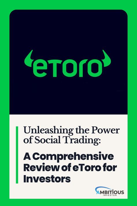 Investing is a crucial part of financial growth and stability, and with the rise of technology, it has become easier than ever to participate in the financial markets. eToro has a copy trading feature, which allows users to copy the trades of pros in real time and benefit from their trading experience. In this blog, we will do an etoro review and discuss the pros and cons of using eToro to help you make an informed decision about whether it’s the right platform for you. Etoro Trading, Investing In Yourself, Copy Trading, Financial Growth, Investing In Stocks, Financial Markets, Pros And Cons, The Rise, Real Time