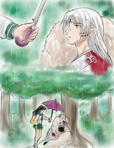 Sesshomaru X Kagome, Sesshomaru And Kagome, Ichigo Kurosaki Wallpaper, Inuyasha Funny, Amor Inuyasha, Inuyasha Love, Inuyasha And Sesshomaru, Inuyasha Fan Art, Anime Rules