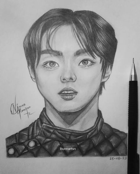 Sunghoon Drawing Sketch Easy, Sunoo Drawing, Jungwon Fanart, Enhypen Drawing, Kpop Drawings, Mini Drawings, Sketches Easy, Portrait Drawing, Drawing Sketches