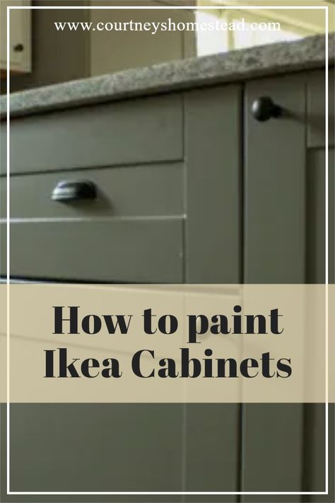 This guide will tell you how to paint Ikea cabinets. This is perfect if you want to change up your ikea cabinets with new paint. #DIYcabinetpainting #paintingikeacabinets #paintinglaminatecabinets Ikea Kitchen Painted, Painted Ikea Cabinets, How To Repaint Cabinets, Ikea Cabinet Doors, Recycle Kitchen Cabinets, How To Paint Ikea Kitchen Cabinets, Paint Ikea Kitchen Cabinets, Painted Ikea Kitchen Cabinets, How To Paint Ikea Cabinets