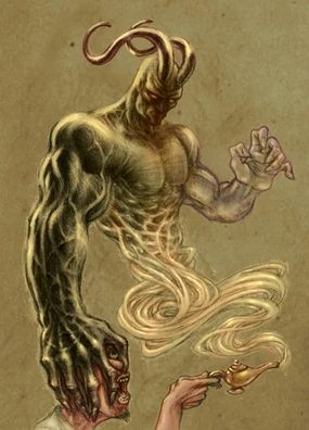 List of Jinn Types | Cryptid Wiki | Fandom The Jinn, Dark Spirit, Have Inspiration, Mythology Art, Magic Carpet, Mythological Creatures, Arabian Nights, Sandbox, Fantasy Creatures