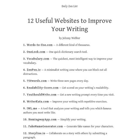 Best Website For English Literature, Interesting Things To Write About, Essays To Write When Bored, Writing Prompts For Essays, Best Website To Take Notes, Website That Helps You Find Words, Better Writing Skills, Websites For English Literature, Writing Websites Tumblr