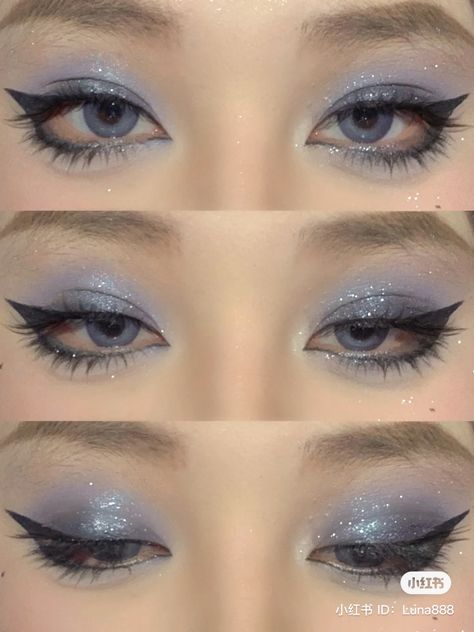 Stem Makeup, Eyeshadow Inspiration, Korean Eye, Bold Eyeshadow, Mekap Mata, 20 Makeup, Makeup Tip, Doll Eye Makeup, Swag Makeup