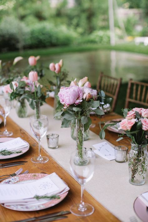 Wedding Reception Ideas, Pink Photography, Love Me Do, Spring Wedding Flowers, Wedding Table Decorations, Mod Wedding, Philadelphia Wedding, Wedding Tablescapes, Reception Ideas