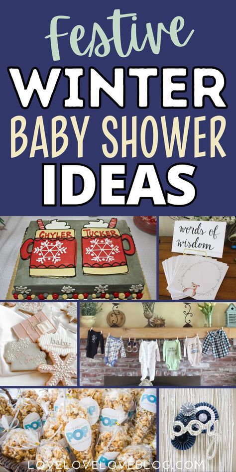 Winter baby shower ideas and themes. Diy First Birthday Party, Neutral Shower Ideas, Snoopy Snow, December Baby Shower Ideas, Diy First Birthday, Modern Baby Shower Ideas, Christmas Baby Shower Ideas, Baby Shower Ideas Themes, Baby Shower For Boys