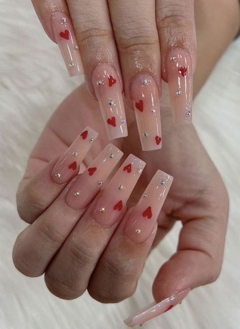 #birthdanails #butterflynails #valentinesnails #valentinesnailsdesign #minnesotanails #minnesotanailtech #nailfashion #nailfeature #nailpromote #nailblogger#nailsdid #glitternails #nailartwow #nailmaster #nicenails #nailsforqueens #nailsofinstagram#instanails #nailsonfleeks #creativenails #gelnaildesign #naturalnaildesign #heartnails #heartnailsdesign #cndshellac #cndnails #naturalnailsonlytime #selfish_london #gelnailart #handpainted Halloween Acrylic Nails, Gel Acrylic Nails, Nail Designs Valentines, French Tip Acrylic Nails, Long Square Acrylic Nails, Bling Acrylic Nails, Nagel Inspo, Short Acrylic Nails Designs, Pink Acrylic Nails