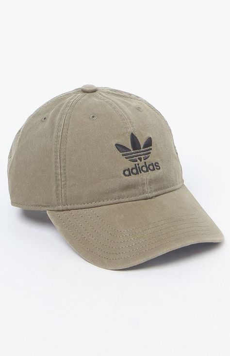 adidas Washed Canvas Baseball Cap Cap Men Fashion, Jockey Hat, Ariadne Diaz, Adidas Baseball Cap, Swag Hats, Adidas Cap, Dope Hats, Vintage Baseball Caps, Kicks Shoes