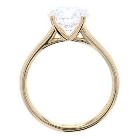 Our Guide to Engagement Ring Settings — and How to Choose | The Study Side View Engagement Ring, Cathedral Ring Setting Side View, Engagement Rings Settings Side View, Engagement Ring Settings Chart, Oval Engagement Ring Settings Side View, Oval Ring Settings Side View, Oval Engagement Ring Side View, Engagement Ring Prong Styles, Cathedral Setting Engagement Ring Oval