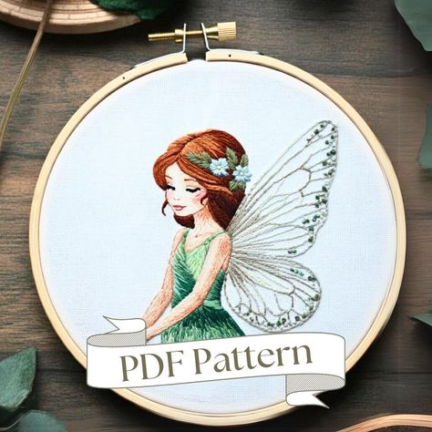 Whole Shop Bundle (300+ Patterns): https://theunraveledthreads.etsy.com/listing/1735215929/whole-shop-bundle-hand-embroidery Fantasy Mini Bundle: https://theunraveledthreads.etsy.com/listing/1785474493/mini-bundle-fantasy-hand-embroidery *Please note: This does not include a stitching guide. This is a traceable pattern only. See photo section for example of PDF downloads.  This pattern is beginner friendly, but can also be modified for more advanced artists.  Free Pattern Download: https://tinyu Fantasy Embroidery, Fairy Embroidery, Embroidery Pattern Floral, Embroidery Mini, Free Pattern Download, Embroidery Hand, Hand Embroidery Projects, Baby Embroidery, Mythical Creature