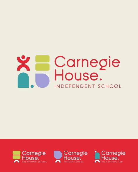 Brand Refresh ✨ Client: @carnegie_schools Carnegie House Independant School embraces the Montessori Philosophy, fostering individuality, creativity, and respect while nurturing a profound love for learning and discovery. Through collaborative partnerships with parents and the community, the school aims to support every child’s holistic development. 🌈🤸‍♂️ This ethos served as the cornerstone for their brand refresh. #branddevelopment #branding #brandidentity Montessori Logo, Montessori Philosophy, Pre Primary School, Holistic Development, Brand Refresh, Montessori School, School Logo, School Project, Brand Development