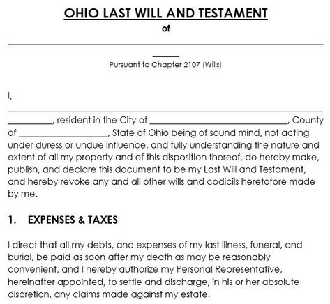 Printable Ohio Last Will and Testament Forms & Templates (Word, PDF) Last Will And Testament Forms Templates, Living Will Template, Medical Power Of Attorney, Questionnaire Design, Estate Planning Checklist, Power Of Attorney Form, Last Will And Testament, Will And Testament, Sound Mind