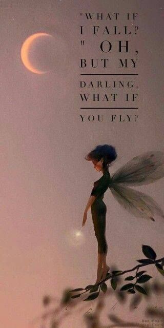 How do you know if you can't fly, unless you try? Spread your wings and fly to your dreams. Positive quotes... Tenk Positivt, Inspirerende Ord, Journey Quotes, Motiverende Quotes, Disney Quotes, Positive Thoughts, Beautiful Quotes, The Words, What If