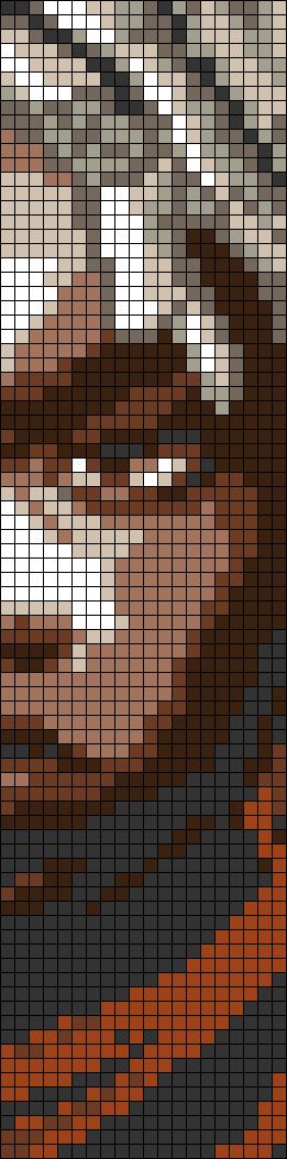 Arcane Alpha Pattern, Arcane Cross Stitch, Arcane Pixel Art, Ekko Arcane, League Legends, String Bracelet Patterns, Pixel Art Grid, Pixel Pattern, Pixel Art Pattern