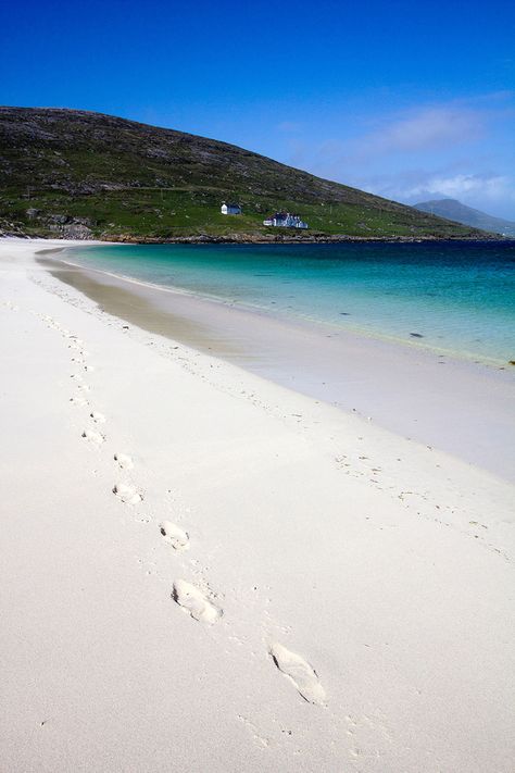 10 of Scotland’s most magical white sand beaches - Country Life Peterhead Scotland, Scotland Road Trip, White Sand Beaches, Places In Scotland, Uk Beaches, Road Trip Places, Isle Of Harris, Outer Hebrides, Holiday Places