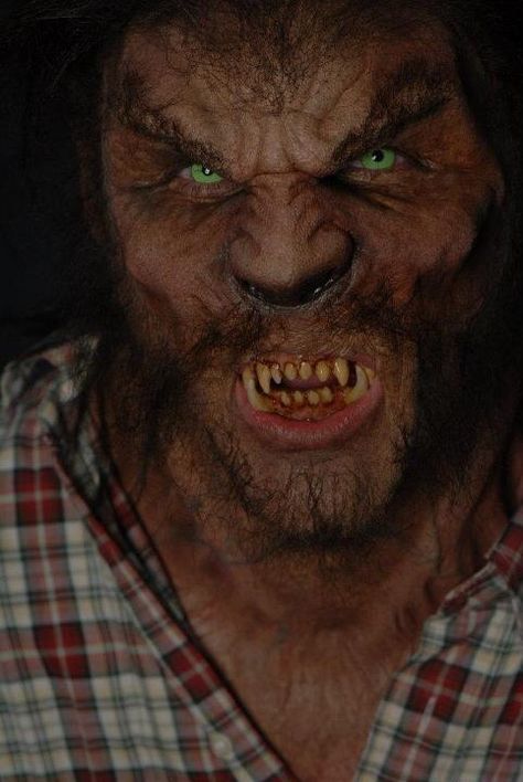 FX Werewolf Makeup, Spfx Makeup, Monster Makeup, Eye Brows, Special Fx Makeup, Horror Makeup, Vampires And Werewolves, Special Effects Makeup, Fx Makeup