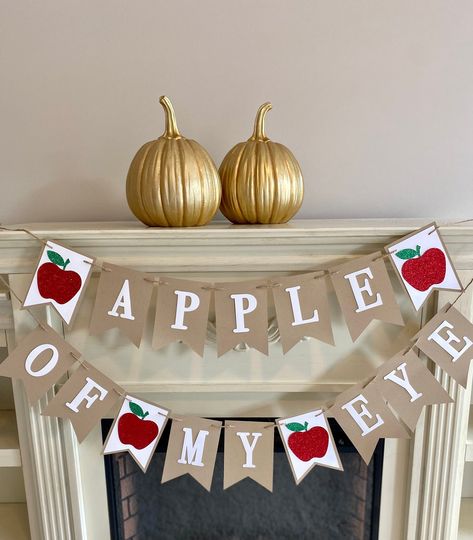 Apple Of My Eye Decorations, Apple Birthday Theme, Apple Of My Eye First Birthday Party, The Apple Of Our Eye Is Turning One, First Birthday Apple Theme, Bushel Of Fun First Birthday, Apple First Birthday Girl, Apple Of Our Eye First Birthday, Apple Of My Eye Birthday Party