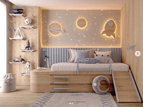 Kids Bed Design, Toddler Boy Room Decor, Kids Room Interior Design, Modern Kids Bedroom, Baby Boy Room Decor, Kids Bedroom Inspiration, Toddler Boys Room, Kids Bedroom Designs, Baby Boy Room Nursery