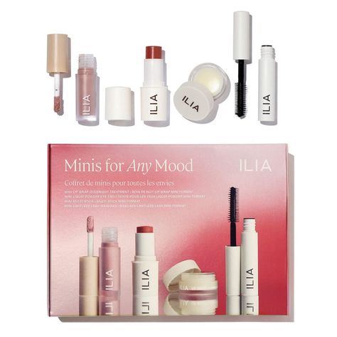 Ilia Minis For Any Mood Gift Set Cosmetic Gift Set, Beauty Gift Guide, Makeup Kits, Kajal Eyeliner, Sephora Favorites, Bath And Body Works Perfume, Makeup Gift Sets, The Best Makeup, Mini Makeup