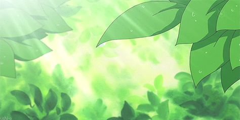 Green Anime Aesthetic Wallpaper, Green Anime Aesthetic, Anime Aesthetic Wallpaper, Summer Tumblr, Gif Background, Calendar Background, Anime Summer, Mint Green Aesthetic, Creation Art