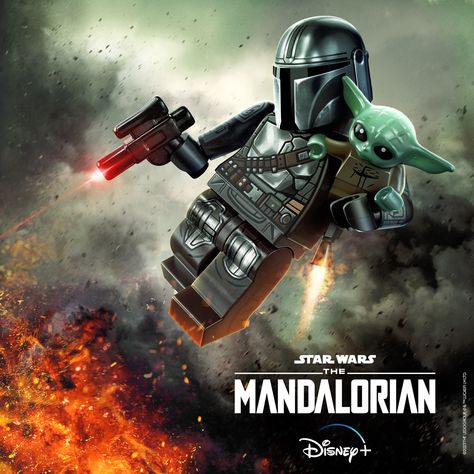 Lego version of The Mandalorian Season 3 poster! Lego Mandalorian, The Mandalorian Season 3, Mandalorian Season 3, Mandalorian Poster, Lego Poster, Lego Wallpaper, The Bad Batch, Lego Dc, Lego Photography