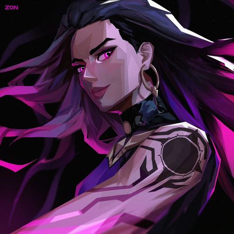 CREDIT: Art by ZON ART Reyna Fanart Valorant, Reyna Pfp, Reyna Valorant Fanart, Reyna Fanart, Valorant Fanart, Valorant Reyna, Reyna Valorant, Valorant Jett, 1000 Years