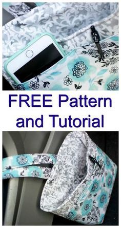 Car Trash Can Sewing Pattern, Modern Bag, Sew Ins, Trendy Sewing, Beginner Sewing Projects Easy, Car Trash, Car Bag, Leftover Fabric, Sewing Organization