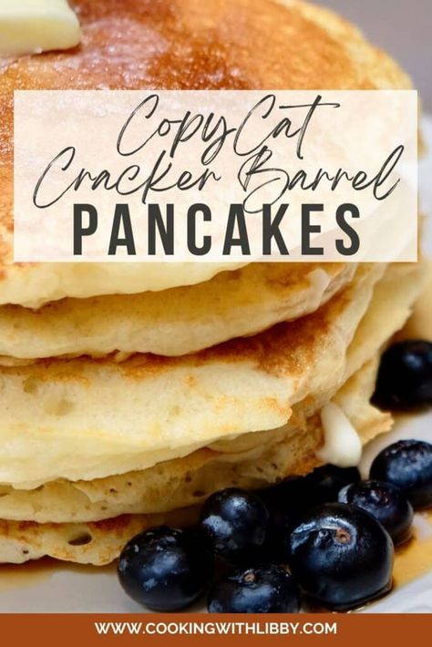 Pancake Recipe Cracker Barrel, Cracker Barrel Pancakes Copycat, Cracker Barrel Pancake Recipe, Copycat Cracker Barrel Pancakes, Cracker Barrel Pancakes, Types Of Pancakes, Cracker Barrel Fried Apples, Copycat Cracker Barrel, Cracker Barrel Recipes