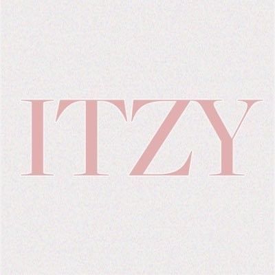 Itzy Logo, Itzy Pink, It'z Me, New Profile Pic, Collage Poster, Pink Logo, Twitter Header, Cute Icons, Poster Wall