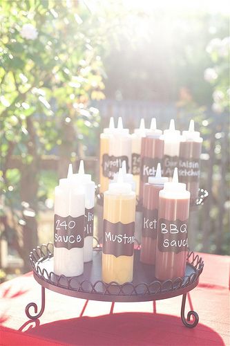 Wedding Carnival Gourmet Hot Dog Bar by yourhomebasedmom, via Flickr Backyard Bbq Wedding Reception, Bbq Wedding Reception, Backyard Bbq Wedding, Bbq Buffet, Gourmet Hot Dogs, Backyard Bbq Party, Hot Dog Bar, Wedding Backyard Reception, Sandwich Bar