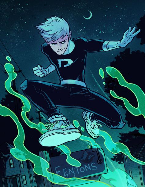 picolo ➫ NYCC F10 on Twitter: "It’s gonna get spooky… " Gabriel Picolo, Danny Phantom, Paint, Twitter, Green