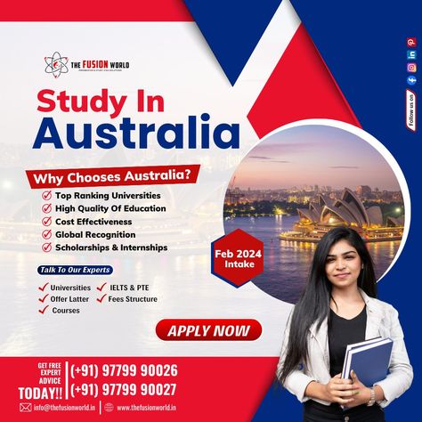 Unlock your potential Down Under! 🌏✨ Study In Australia for an extraordinary academic journey. 🎓🦘 Discover top-ranking universities offering world-class education and enjoy the perfect blend of high-quality learning and cost effectiveness. 📚💰 Gain global recognition for your accomplishments and explore exciting scholarship and internship opportunities. 🎯💼 Your dreams await in the land of opportunities! 🇦🇺💫 Sumbit Your Application For Feb 2024 Intake. #australiastudyabroad Study In Australia Social Media Post, Australia Study Visa, Post Reference, Doctors Note Template, Study In Australia, Note Template, Top Ranking, Social Media Advertising Design, Doctors Note