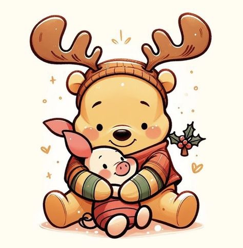 Piglet Christmas, Winnie The Pooh Drawing, Photoshop Fails, Piglet Eeyore, Winnie The Pooh Pictures, Winnie The Pooh Christmas, Funny Photoshop, Cute Winnie The Pooh, Winnie The Pooh Friends