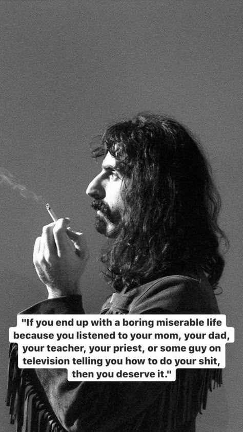 Frank Zappa • Philosophical Quotes, Frank Zappa, Philosophy Quotes, Literary Quotes, Wise Quotes, Quote Aesthetic, Pretty Words, Pretty Quotes, Thoughts Quotes