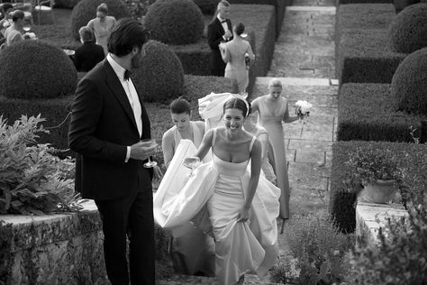 Emilia Wickstead Remembers Her Sabrina-Inspired Wedding - Over The Moon Wickstead Wedding, Sleek Wedding Dress, Emilia Wickstead, Sophisticated Bride, Tuscany Wedding, Wedding Mood Board, Wedding Mood, Dreamy Wedding, Over The Moon