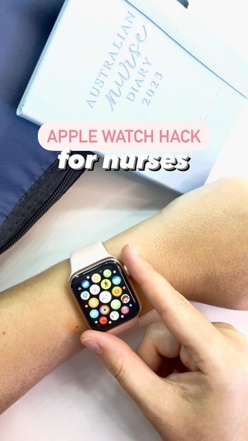 Nurse Apple Watch Face, Apple Watch For Nurses, Apple Watch Nurse Hacks, Apple Watch Hacks For School, Apple Watch Hacks Tips And Tricks, Apple Watch Nurse, Nurse Apple Watch, Apple Watch Tips, Nursing Apps