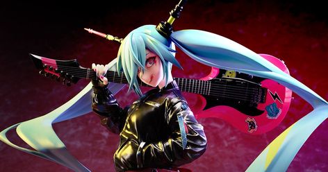 Miku Art, Kurisu Makise, Miku Figure, Rock Singer, Miku Chan, Miku Hatsune, Otaku Mode, Tokyo Otaku Mode, Anime Figurines